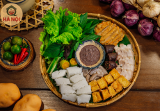 Bún đậu mắm tôm Hà Nội Quận 1 – Hương vị chuẩn Bắc tại Quán Quê Hà Nội