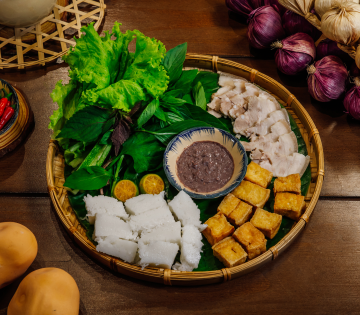 Bún đậu thịt