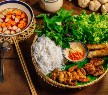 Bún chả Hà Nội đặc biệt