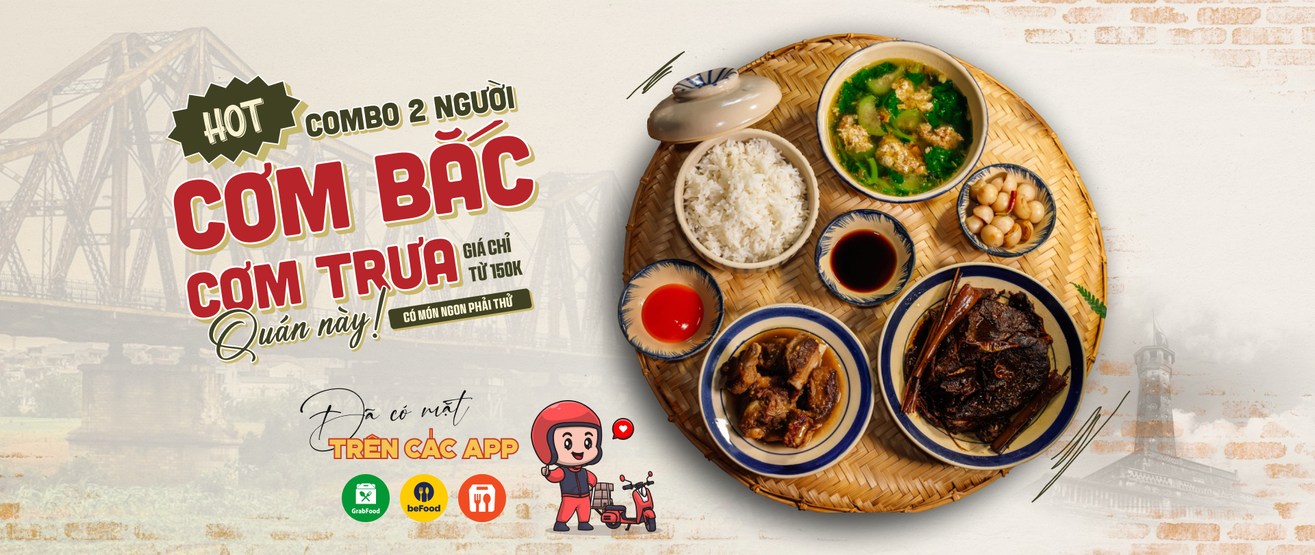 Combo tại Quán Quê Hà Nội