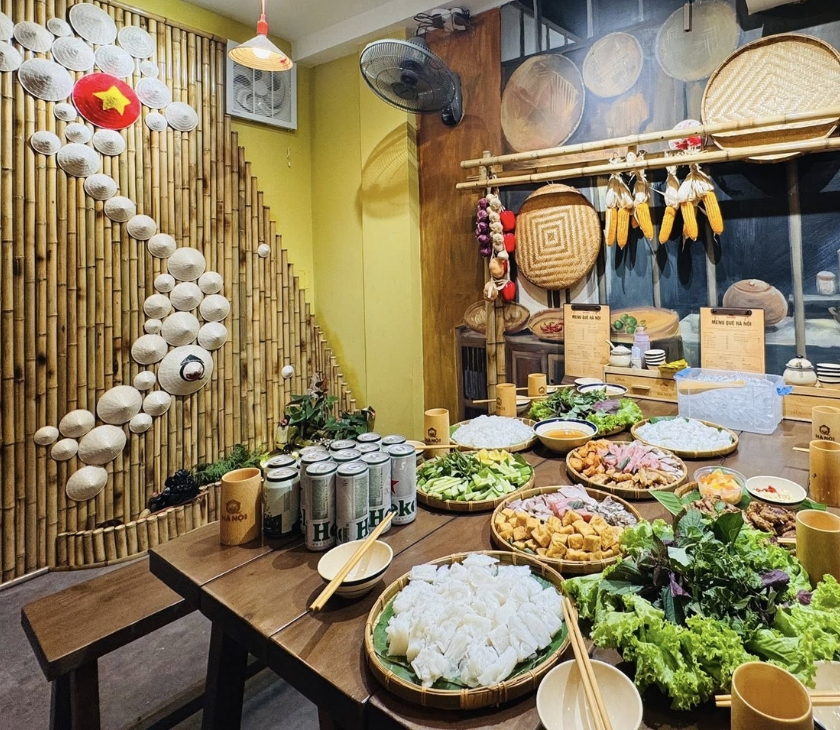 quán quê hà nội Bún đậu Quán Quê Hà Hội (1)